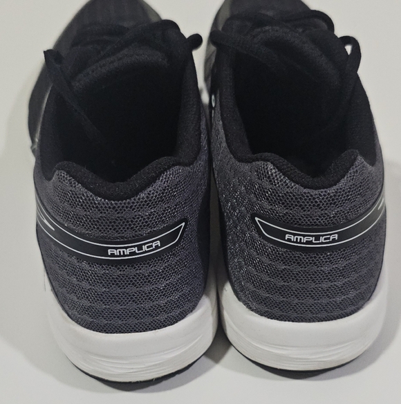 Asics Women's Amplica Black Gray Running Shoes Size 7 1/2 - Picture 9 of 13